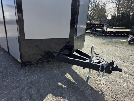 New 2026 Formula Trailers 8.5X20 10K GVWR 080 SCREWLESS EXTERIOR BLACKOUT 7' INSIDE ALUMINUM WHEELS UTV SXS CAR Cargo / Enclosed Trailer