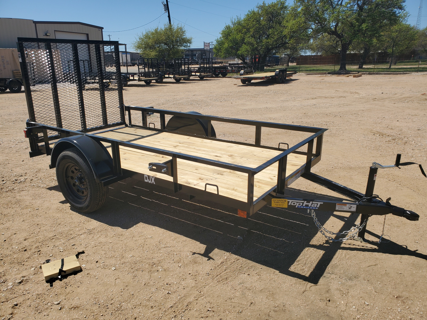 New 2026 Top Hat Trailers DJX Utility Trailer