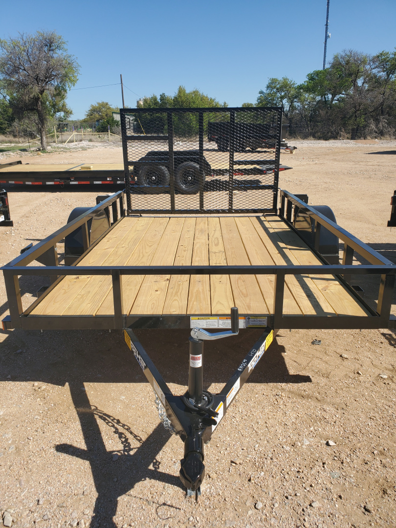 New 2026 Top Hat Trailers DSA Utility Trailer