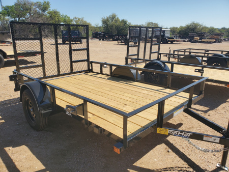 New 2026 Top Hat Trailers DSA Utility Trailer