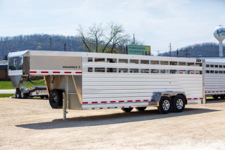New 2027 EBY Maverick Stock Trailer