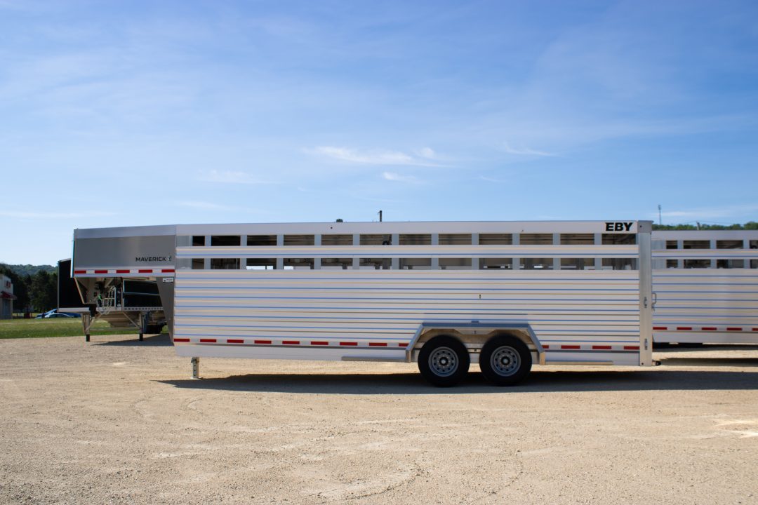 New 2027 EBY Maverick Stock Trailer