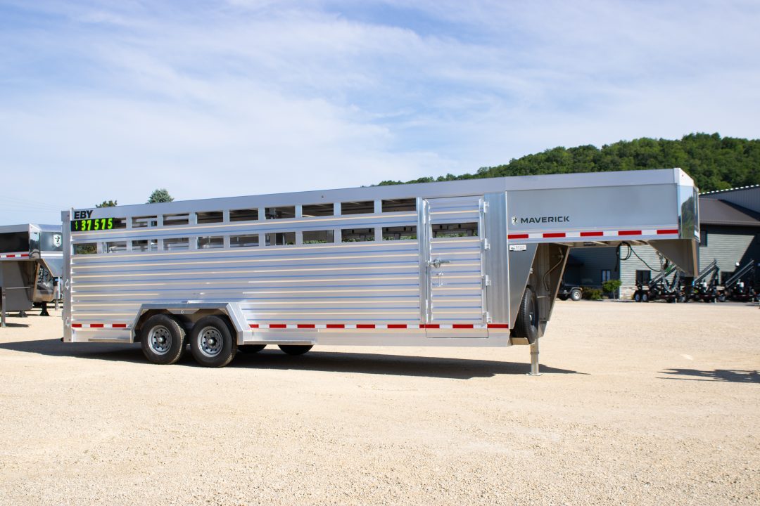New 2027 EBY Maverick Stock Trailer