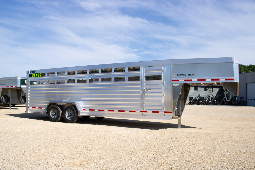 New 2027 EBY Maverick Stock Trailer
