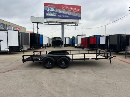 New 2026 Top Hat Trailers LDT 16' X 77" Utility Trailer