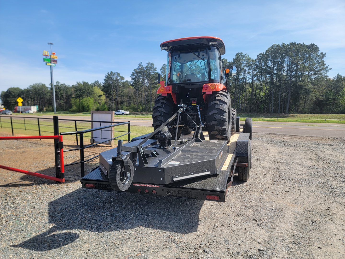 New 2026 Bad Boy 5055CS Tractor Shuttle Shift/ 6' HD Cutter / Trailer Package