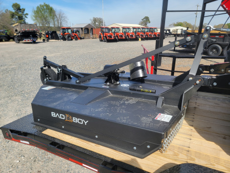 New 2026 Bad Boy 5055CS Tractor Shuttle Shift/ 6' HD Cutter / Trailer Package