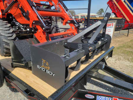 New 2026 Bad Boy 5055CS Tractor Shuttle Shift/ 6' HD Cutter / Trailer Package