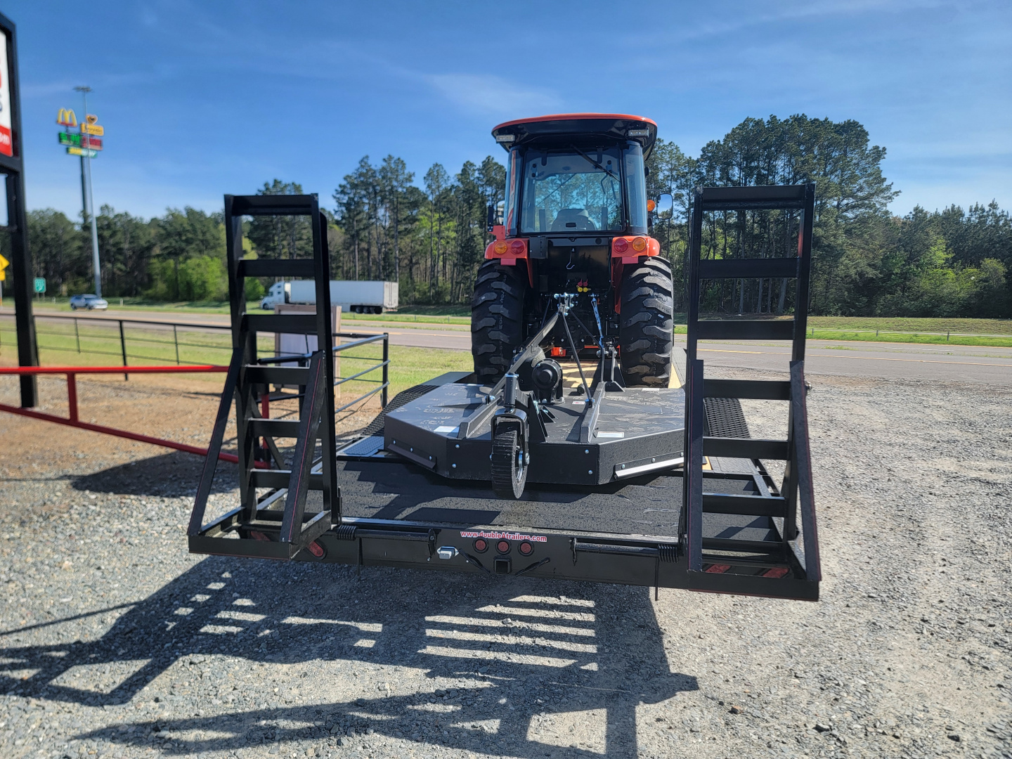 New 2026 Bad Boy 5055CS Tractor Shuttle Shift/ 6' HD Cutter / Trailer Package