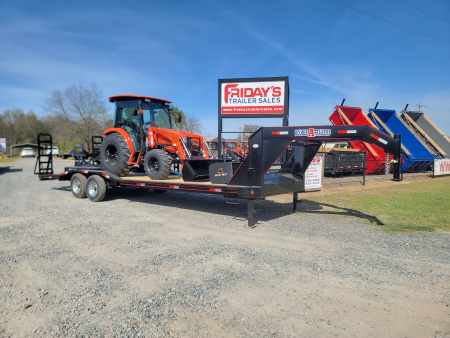 New 2026 Bad Boy 5055CS Tractor Shuttle Shift/ 6' HD Cutter / Trailer Package