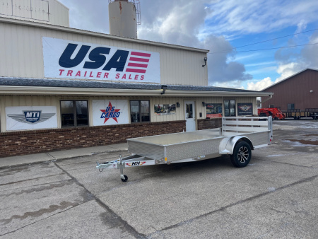 New 2026 H&H Trailers 76X12 Aluminum 3K w/solid sides Landscape Trailer