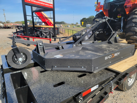 New 2026 Bad Boy 5055CS Tractor Shuttle Shift/ 6' HD Cutter / Trailer Package