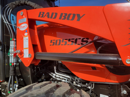 New 2026 Bad Boy 5055CS Tractor Shuttle Shift/ 6' HD Cutter / Trailer Package