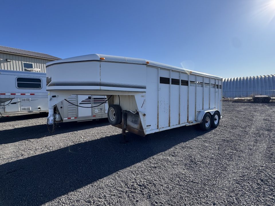 Used 1995 Trails West 16' Stock Combo Trailer