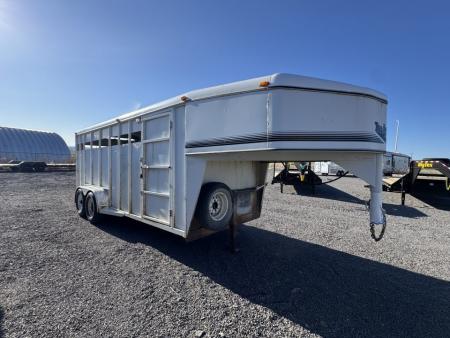 Used 1995 Trails West 16' Stock Combo Trailer