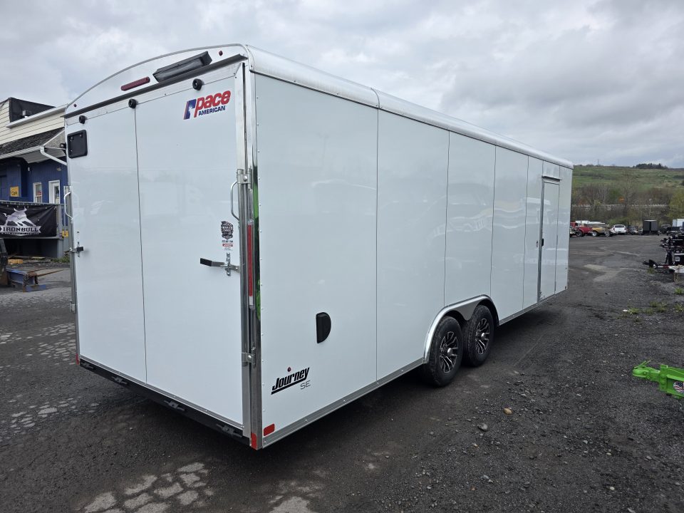 New 2026 Pace American JOURNEY SE 8.5X24 10K Car / Racing Trailer