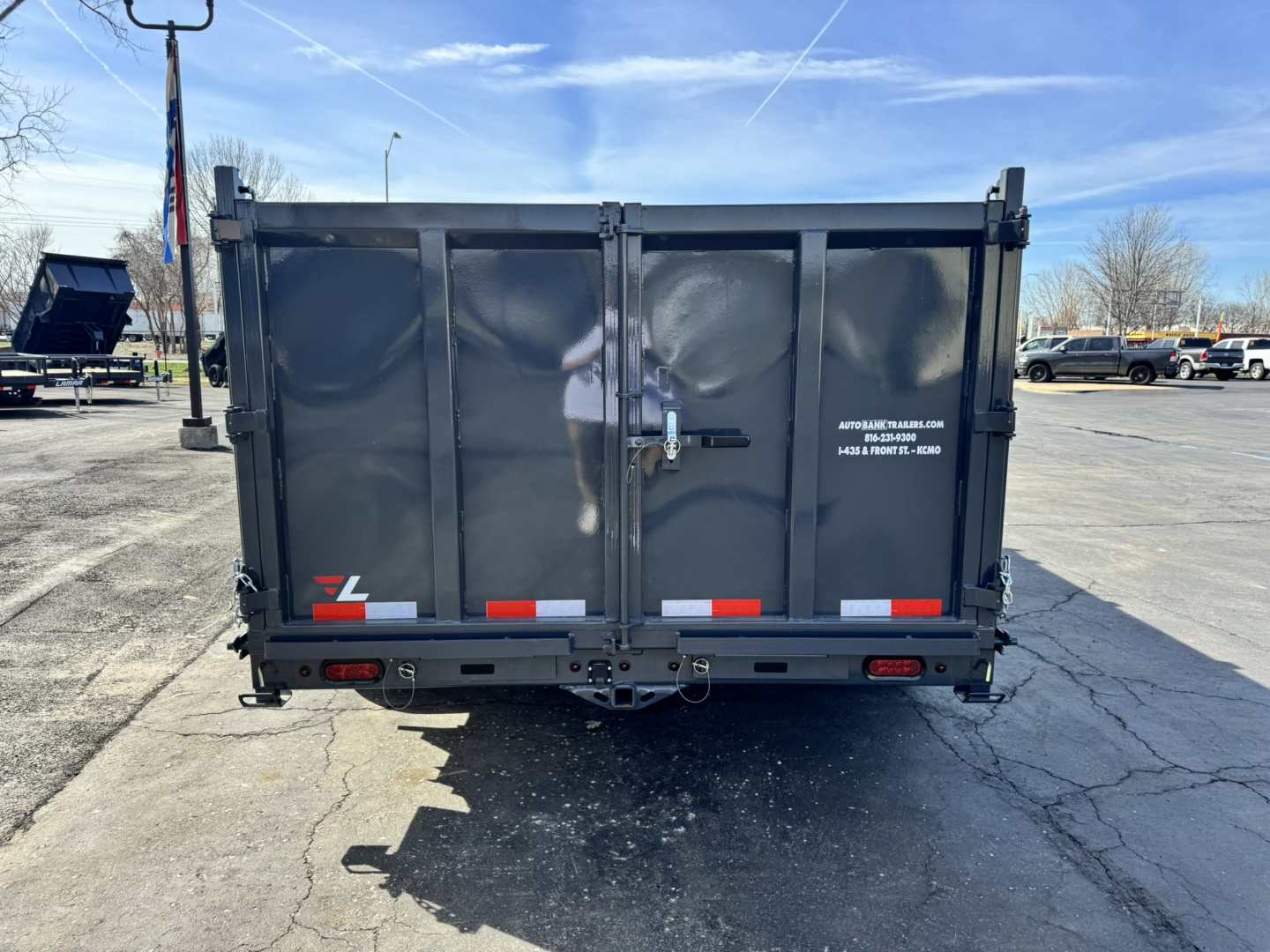 New 2026 Lamar Trailers 83"x16'-14k Gooseneck Dump Trailer
