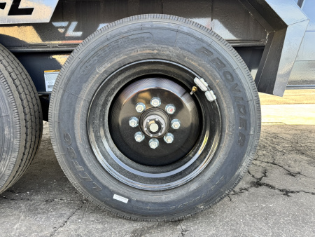 New 2026 Lamar Trailers 83"x16'-14k Gooseneck Dump Trailer