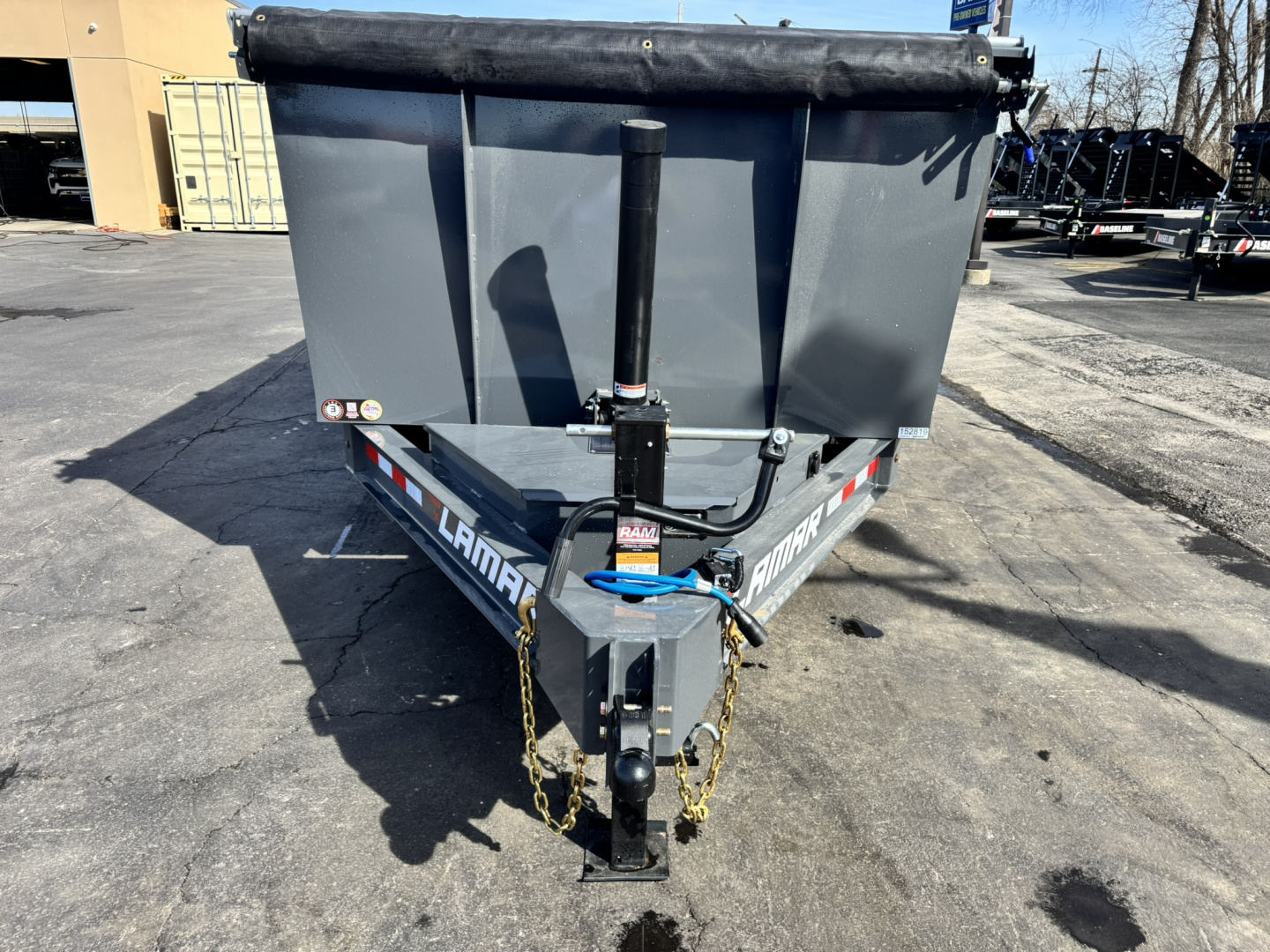 New 2026 Lamar Trailers 83"x14' -14KTelescopic Dump Trailer