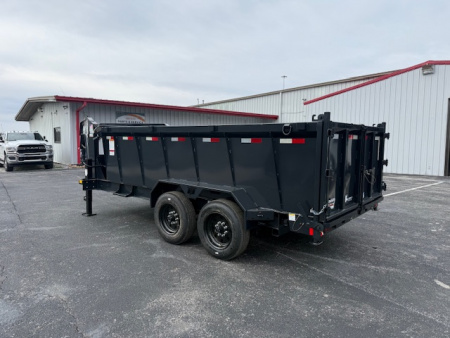 New Hillcrest Dump 7x14 GN 40" 17.6K W/ Upgraded HD Ramps