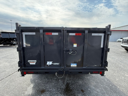 New Hillcrest Dump 7x16 GN 40" 17.6K W/ Upgraded HD Ramps