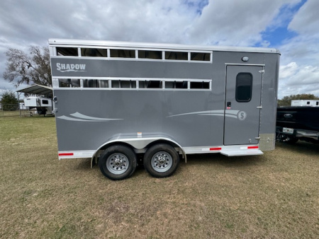 New 2026 Shadow Trailers 3H STK BP Horse Trailer