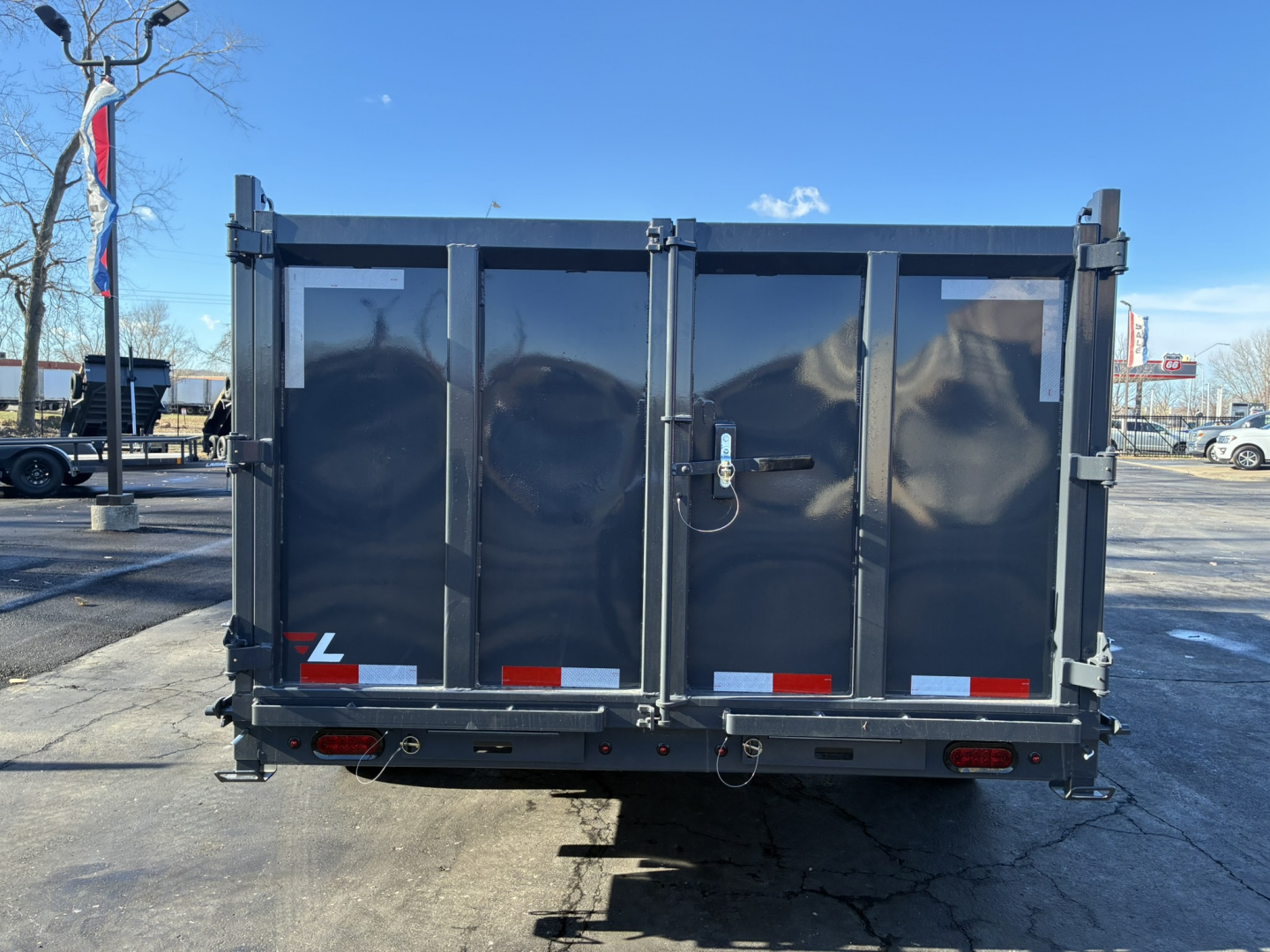 New 2026 Lamar Trailers 83"x16'-14k Telescopic Dump Trailer