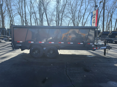 New 2026 Lamar Trailers 83"x16'-14k Telescopic Dump Trailer