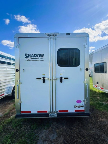 New 2026 Shadow 2026 Shadow Select 3H w/Escape Door Horse Trailer