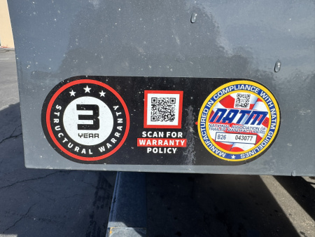 New 2026 Lamar Trailers 83"x12'-14K Dump Trailer