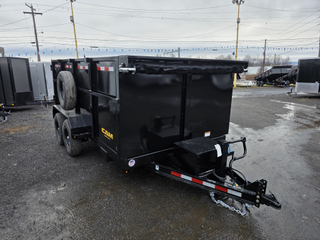 New 2026 Cam Superline 7X14 14K - 4' HIGH SIDES Dump Trailer