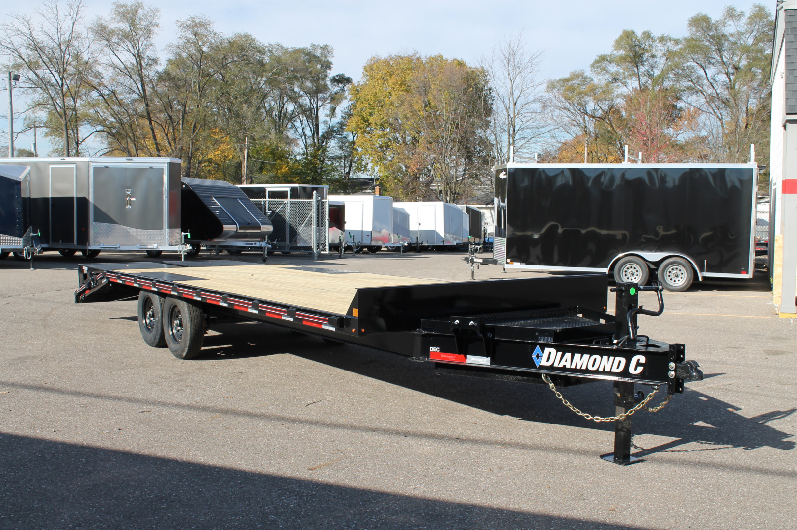 New 2026 Diamond C Trailers DEC210 24x102 Equipment Trailer