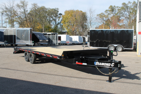 New 2026 Diamond C Trailers DEC210 24x102 Equipment Trailer