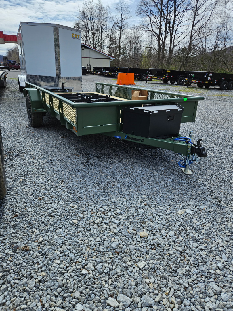 New 2026 Diamond C Trailers PSA106 Utility Trailer BIFOLD GATE VENTURE SERIES 83” X14’