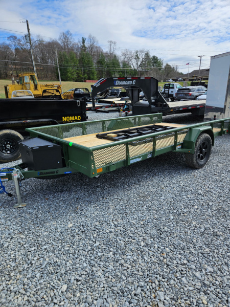 New 2026 Diamond C Trailers PSA106 Utility Trailer BIFOLD GATE VENTURE SERIES 83” X14’