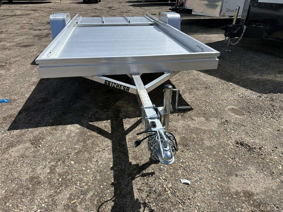New 2027 Aluma 6812H-ESA-S-TG Utility Trailer