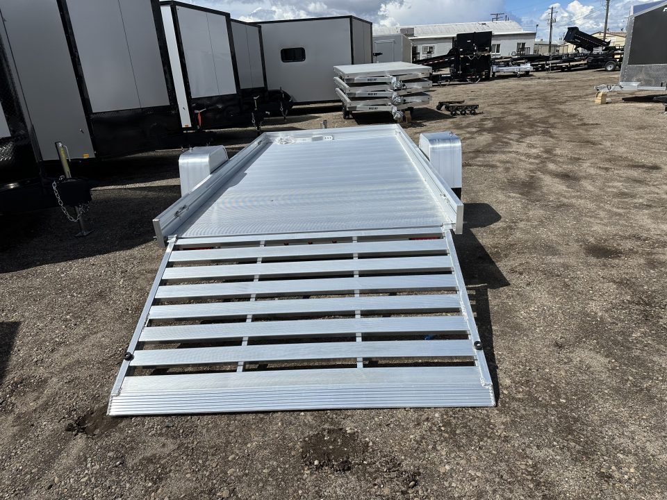 New 2027 Aluma 6812H-ESA-S-TG Utility Trailer