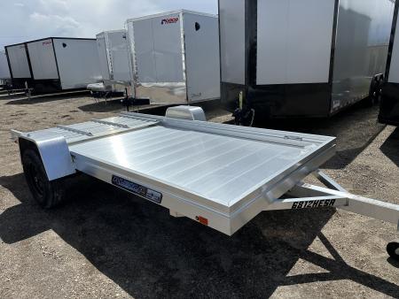 New 2027 Aluma 6812H-ESA-S-TG Utility Trailer