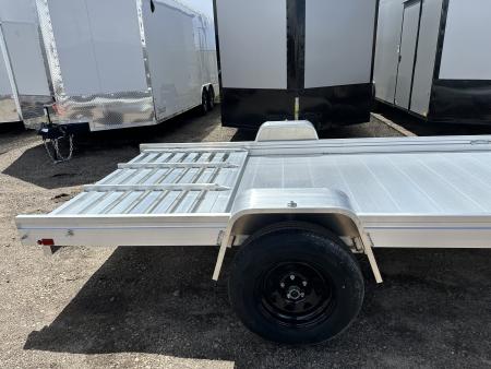 New 2027 Aluma 6812H-ESA-S-TG Utility Trailer