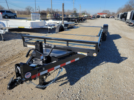 New 2026 Sure-Trac 7x18+6 Tilt Bed Equipment 14K Tilt Trailer