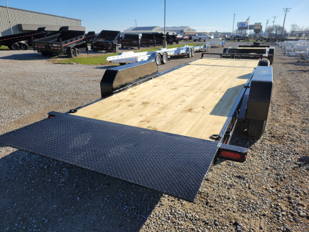 New 2026 Sure-Trac 7x18+6 Tilt Bed Equipment 14K Tilt Trailer