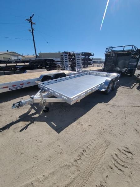 New 2027 Aluma 8016TA-EL-BT-RTD Utility Trailer