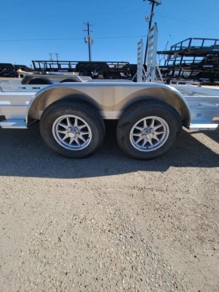 New 2027 Aluma 8016TA-EL-BT-RTD Utility Trailer