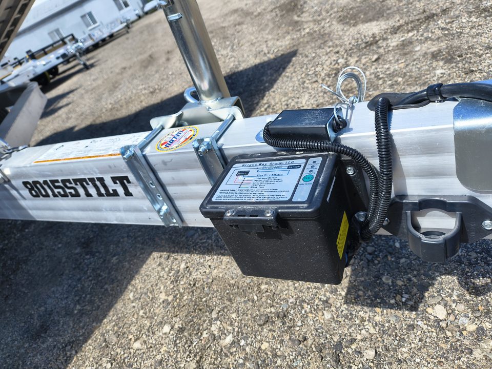 New 2027 Aluma 8015TILT-S-EL Utility Trailer