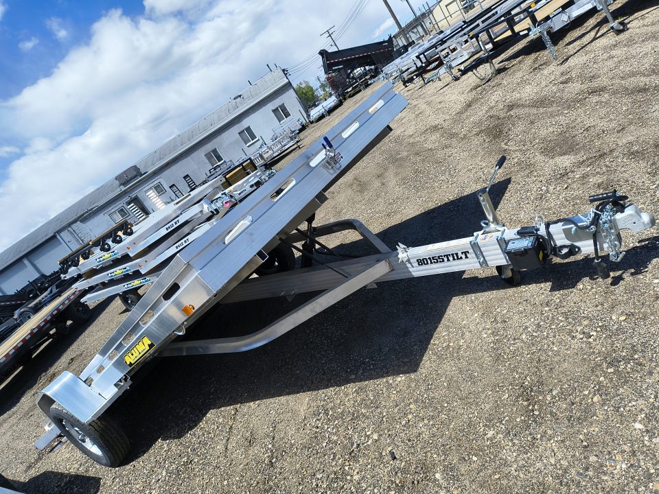 New 2027 Aluma 8015TILT-S-EL Utility Trailer