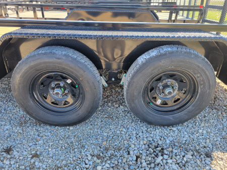 New 2026 Sure-Trac 7x14 Tube Top 7k Utility Trailer