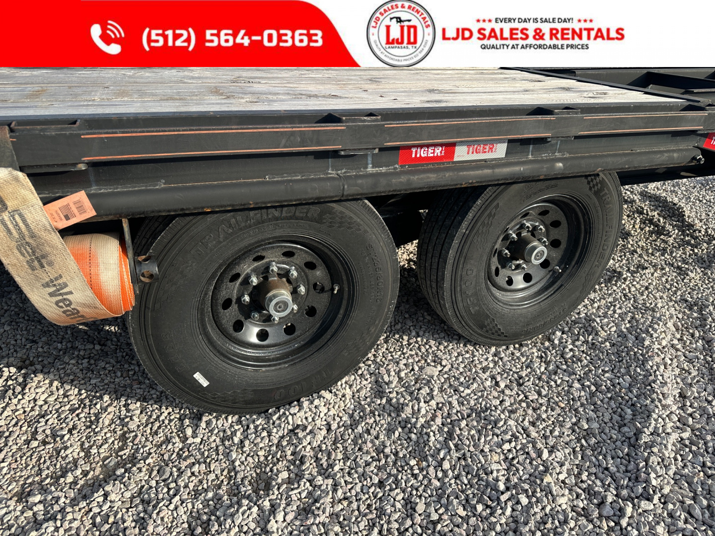 New 2023 Tiger - Gooseneck Flatbed - 102" X 21' - Equipment Trailer