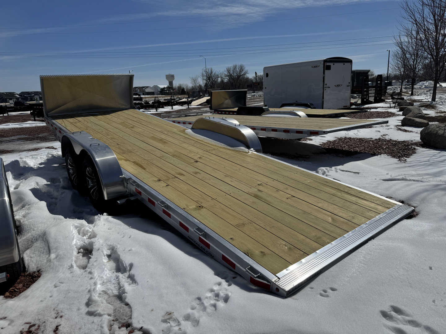 New 2026 H&H Trailers EXA-22LA-10k Tilt Trailer