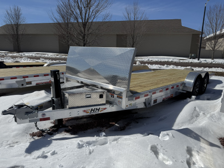 New 2026 H&H Trailers EXA-22LA-10k Tilt Trailer