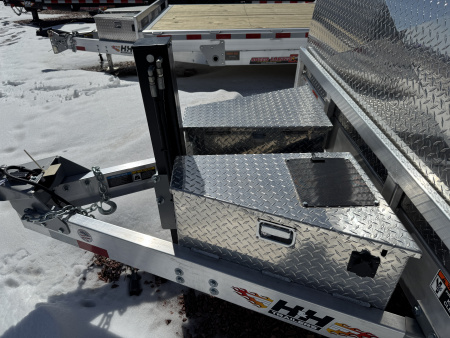New 2026 H&H Trailers EXA-22LA-10k Tilt Trailer